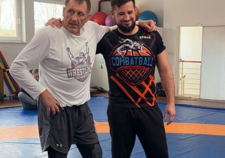 Josef a Ivan při nácviku