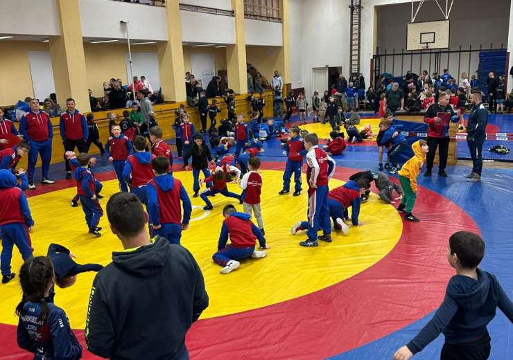 Rozvičení před nástupem