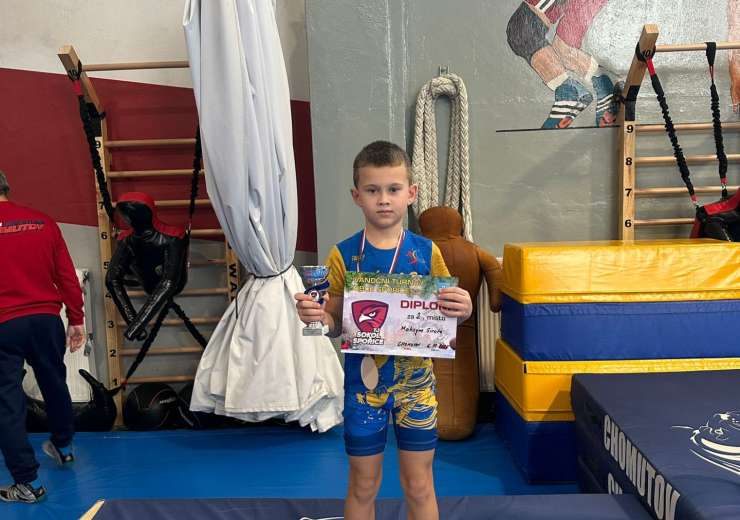 Sirota Maxym  B31.kg 2. místo 