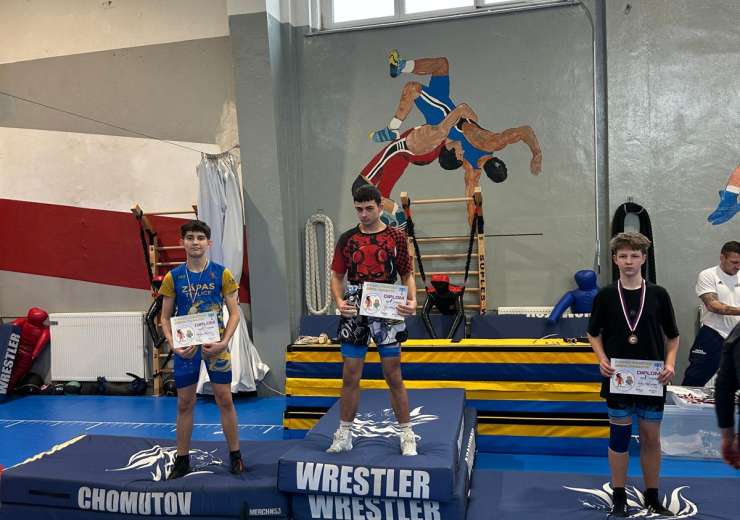 U15 62.kg Pantazi Oleksii 2.místo