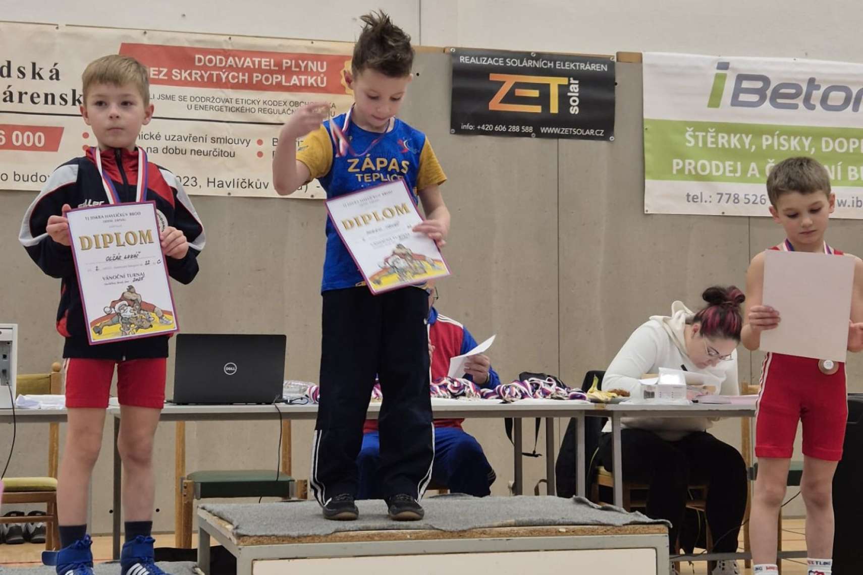 1.místo Durec Jonáš C 22.kg