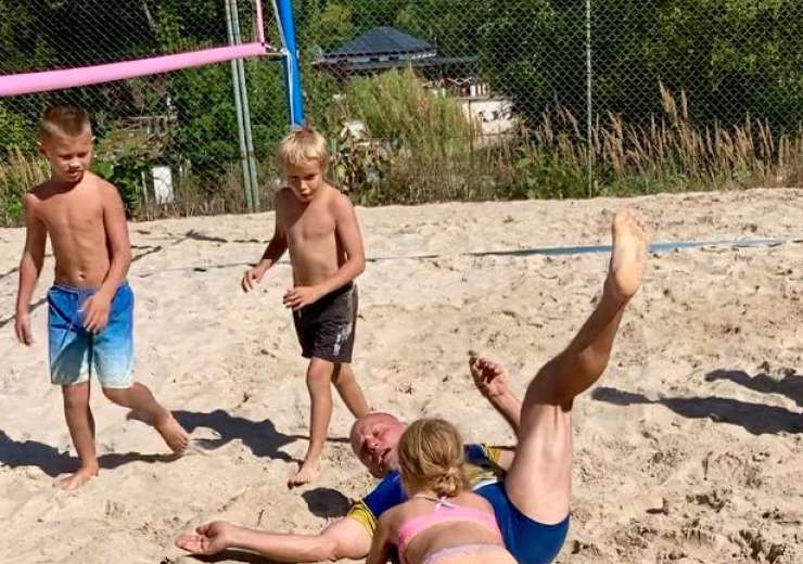 chvaty na písku