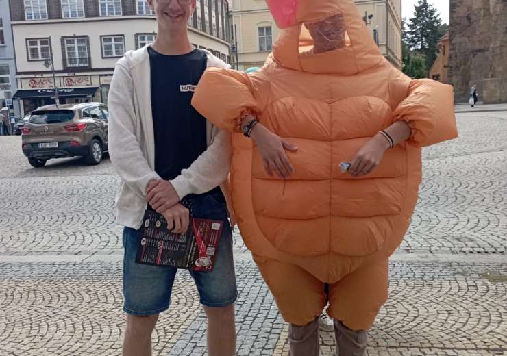 Jezdinský a kuře