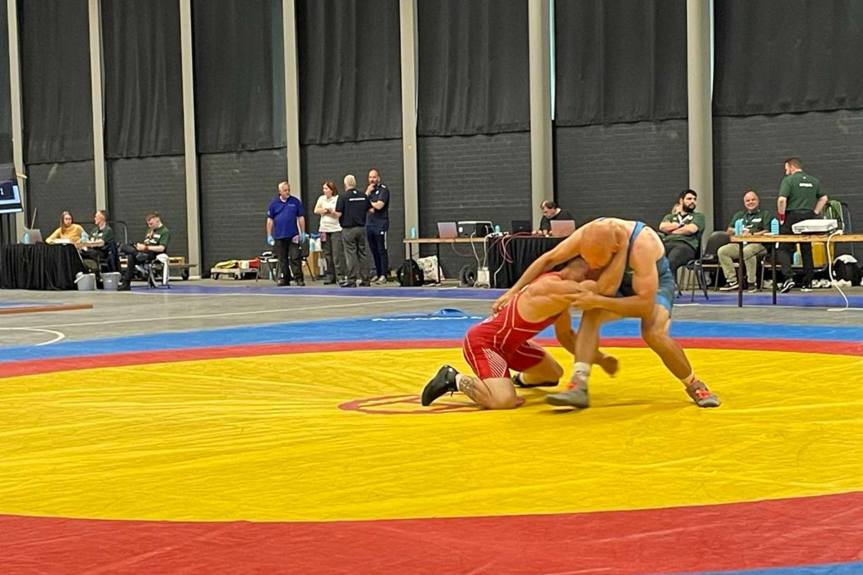 Tomáš v akci 74.kg